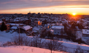 Portland Winter Sunset, Photo Credit: Corey Templeton Photography