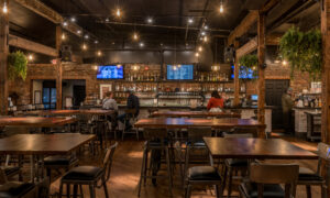 Rigby Yard dinning and bar. Photo Credit: Peter G Morneau Photography