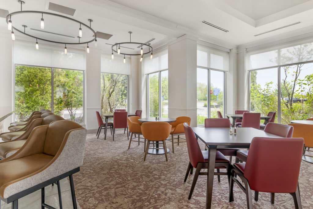 Lobby. Photo Provided by Hilton Garden Inn Portland Airport