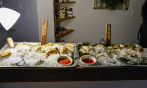 VP 2023 Holiday Party Maine Oysters Co, Photo Credit: Lauren Peters at Visit Portland