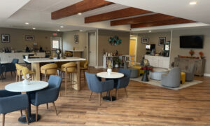 Casco Bay Hotel Lobby. Photo Credit: Northeastern Hospitality Management LLC