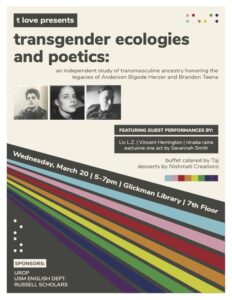 Honoring Transmasculine Legacies, Photo courtesy of USM