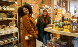People shopping in Made in Maine; Photo Credit: Lauren Peters at Visit Portland