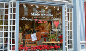 Made in Maine display; Photo Credit: Lauren Peters at Visit Portland