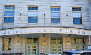 Merrill Auditorium; Photo Credit: Lauren Peters at Visit Portland