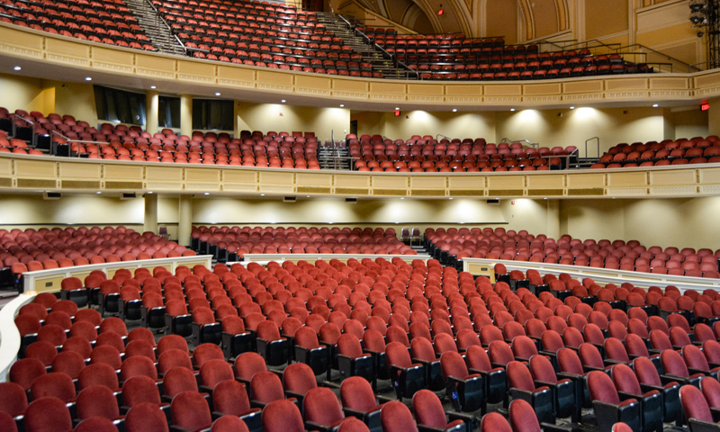 Merrill Auditorium; Photo Credit: Lauren Peters at Visit Portland