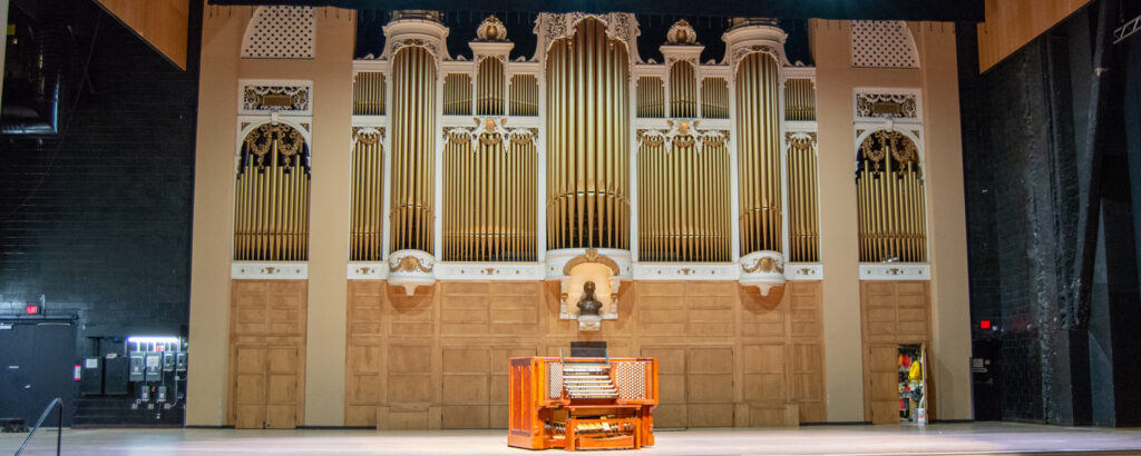 Kotzschmar Organ; Photo Credit: Lauren Peters at Visit Portland