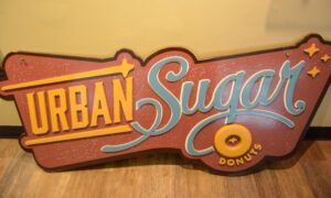 Eighty 8 Donut sign; Photo Credit: Lauren Peters at Visit Portland