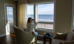 Looking out to the beach, Photo Credit: Lauren Peters at Visit Portland