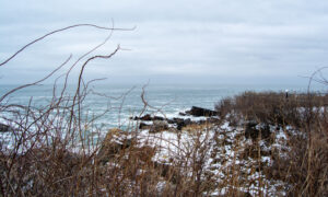 Cape Elizabeth ocean; Photo Credit: Lauren Peters at Visit Portland