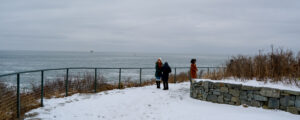 Women looking out to sea; Photo Credit: Lauren Peters at Visit Portland