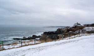 Cape Elizabeth ocean; Photo Credit: Lauren Peters at Visit Portland