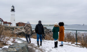 Knack Factory photoshoot; Photo Credit: Lauren Peters at Visit Portland