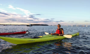 Kayaking. Photo Provided by Portland Paddle