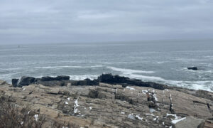 Cape Elizabeth ocean; Photo Credit: Kirstie Archambault at Visit Portland