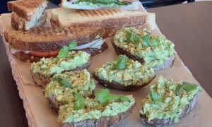 Avocado Toast at Burundi Coffee; Photo Credit: Kirstie Archambault at Visit Portland
