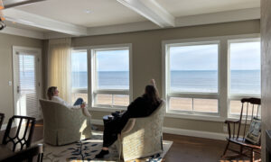 Lounging at Alouette, Photo Credit: Lauren Peters at Visit Portland