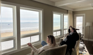 Lounging at Alouette, Photo Credit: Lauren Peters at Visit Portland