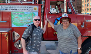 Portland Fire Tours. Photo Provided by Portland Fire Engine Co Tours