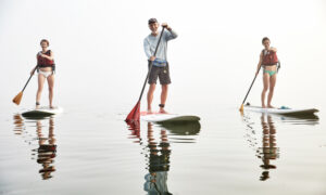 Paddleboarding. Photo Provided by Portland Paddle