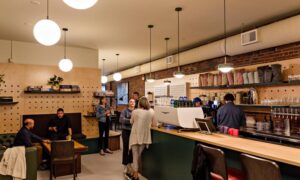 Interior of Another Round. Photo Credit: Amanda Huebner Photography