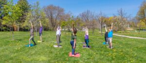 Ashley Flowers Outdoor Yoga, Photo Credit: Peter G Morneau Photography
