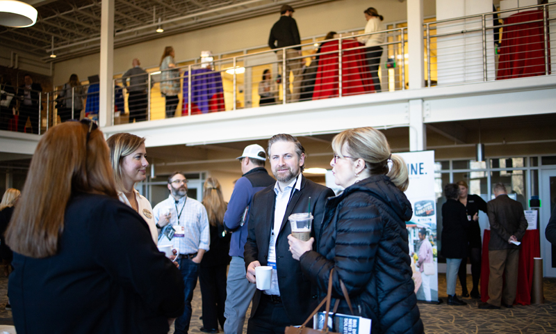 Networking. Photo Credit: Focus Photography