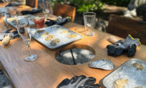 Oysters Shucking; Photo Credit: Maine Oyster Company