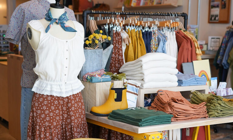 Toad&Co Display. Photo Credit: Maine the Way