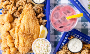 Fish Platter. Photo Provided by Island Lobster Co.