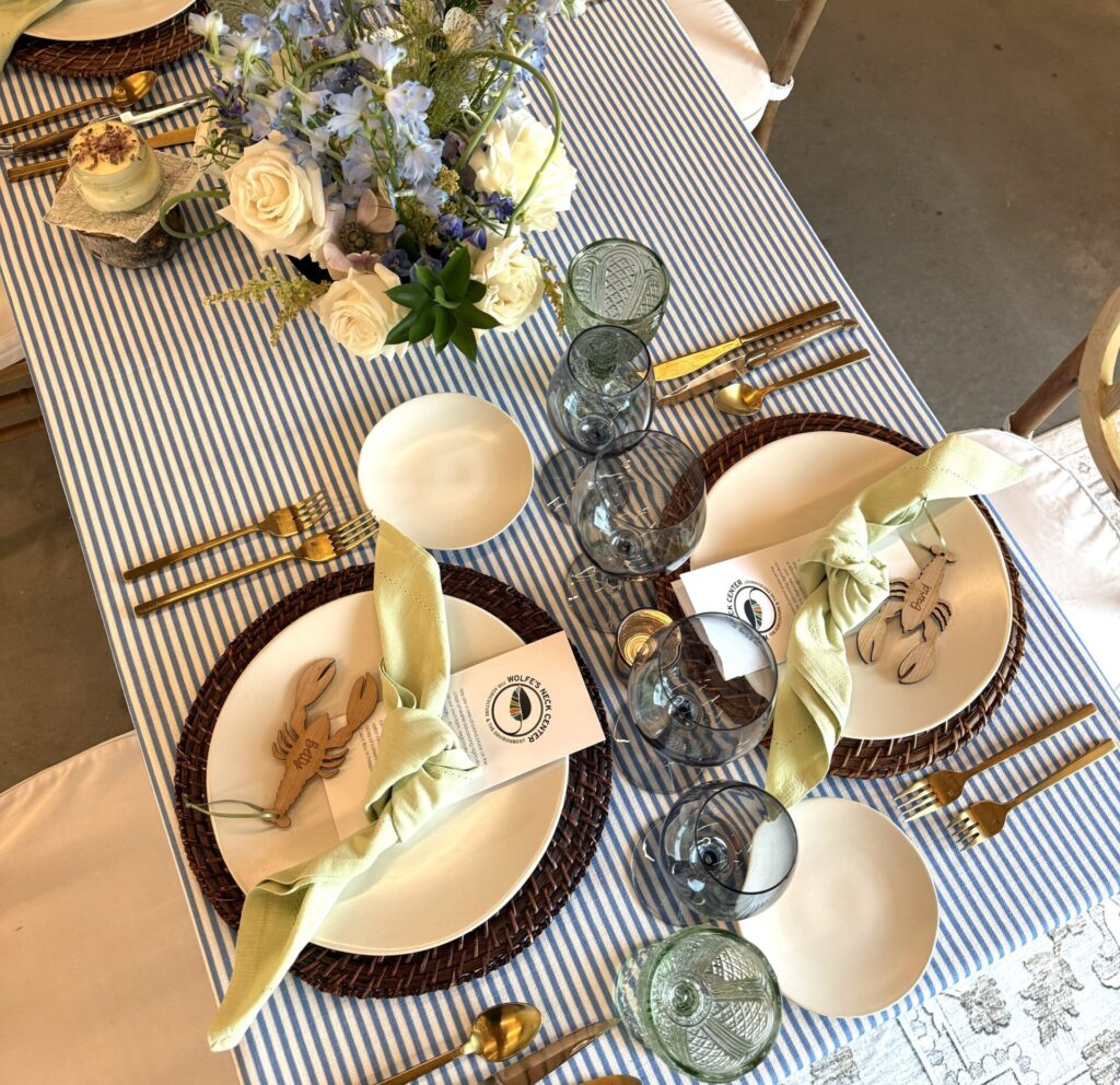 Tablescape. Photo Credit: Experience Maine