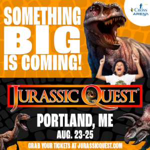 Jurassic Ques, Photo courtesy of Cross Insurance Arena