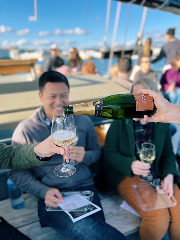 Wine Sail: Oyster; Photo Courtesy of Wine Wise