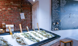 Maine Oyster Co. Photo Credit: Lauren Peters at Visit Portland