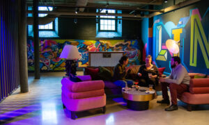 Partner mixer; Photo Credit: Lauren Peters