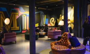 Partner mixer; Photo Credit: Lauren Peters