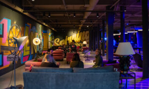 Partner mixer; Photo Credit: Lauren Peters