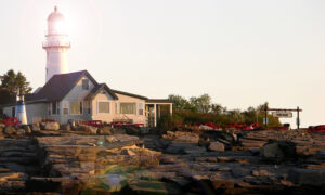 First Light at Lobster Shack at Two Lights. Photo Credit: Lobster Shack at Two Lights