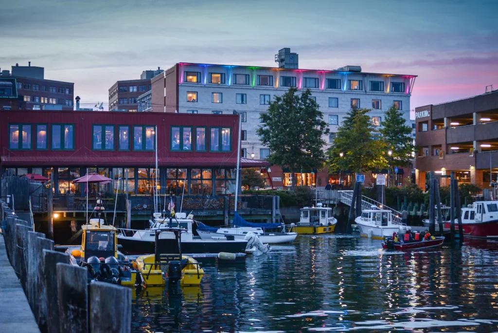 Hilton Garden Inn Portland Waterfront; Photo courtesy of Hilton Garden Inn Portland Waterfront Hilton Garden Inn Portland Waterfront; Photo courtesy of Hilton Garden Inn Portland Waterfront