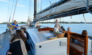 Wine Wise Wine Sail; Photo Credit: Lauren Peters at Visit Portland
