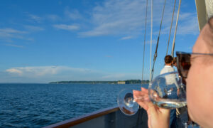 Wine Wise Wine Sail; Photo Credit: Lauren Peters at Visit Portland