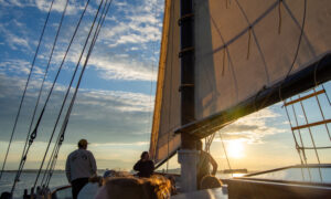 Wine Wise Wine Sail; Photo Credit: Lauren Peters at Visit Portland