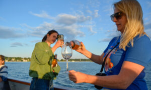 Wine Wise Wine Sail; Photo Credit: Lauren Peters at Visit Portland