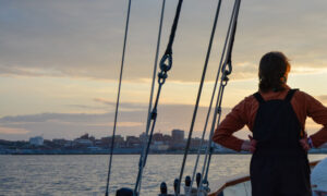 Wine Wise Wine Sail; Photo Credit: Lauren Peters at Visit Portland