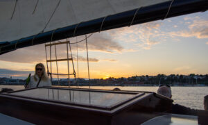 Wine Wise Wine Sail; Photo Credit: Lauren Peters at Visit Portland