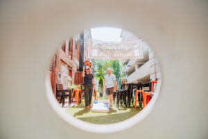 Fat Tire Cornhole; Photo courtesy of $3 Deweys