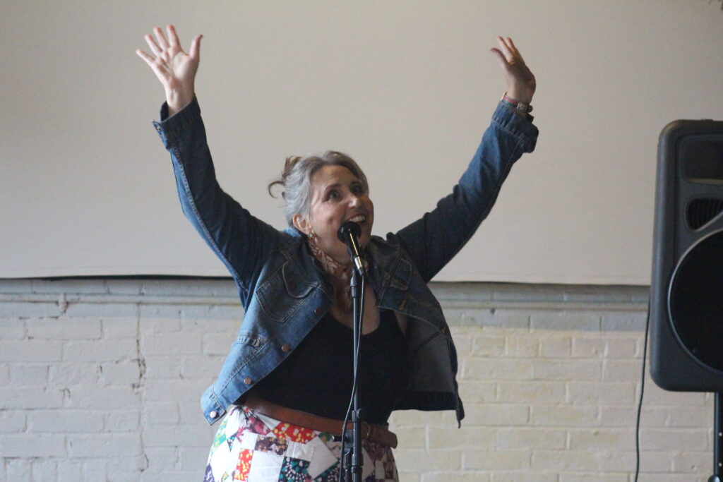 Comic Performing at Portland Maine Comedy Festival. Photo Credit: PMCF Comic Performing at Portland Maine Comedy Festival. Photo Credit: PMCF