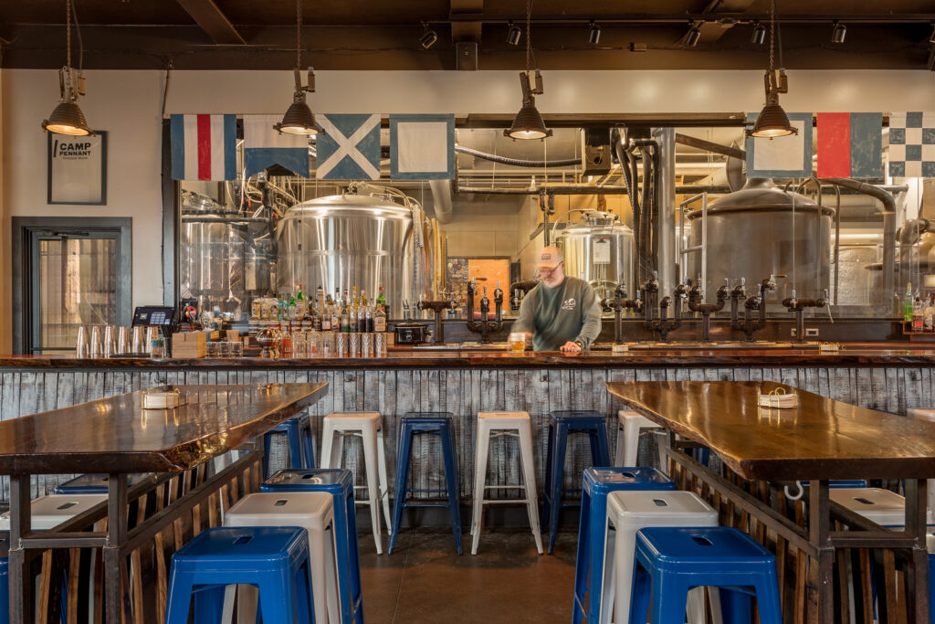 Camp Pennant Interior. Photo Credit: Peter G. Morneau Photography Camp Pennant Interior. Photo Credit: Peter G. Morneau Photography