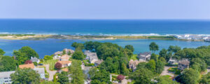 Ogunquit beach neighborhood in the summer; Photo Credit: Peter G. Morneau Photography