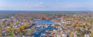 Aerial of Chase Hill in Kennebunk; Photo Credit: Peter G. Morneau Photography